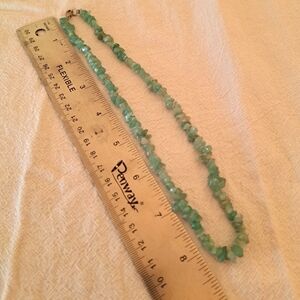 Green Adventurine Chip necklace